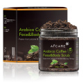 OEM Herbal Exfoliate Natural Coffee Body Scrub Whitening Coffee Body Scrub